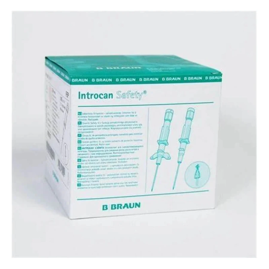 B. braun milano Introcan - 50 canulă cu ac pentru uz veterinar 24g 19mm