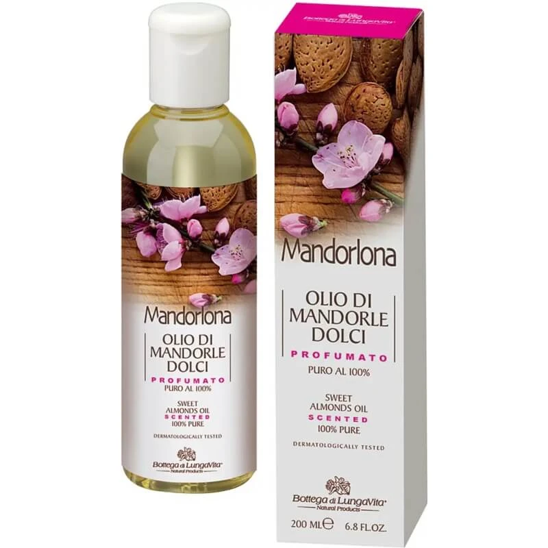 Bottega di lungavita Mandorlona Süßmandelöl duftend 200 ml