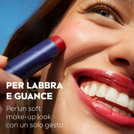 Labello caring beauty spf30 - balsam de buze și obraji 3in1 - roșu