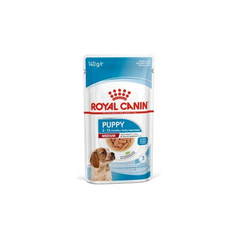 Royal canin Medium puppy - Alleinfuttermittel für mittelgroße Welpen 140 gr
