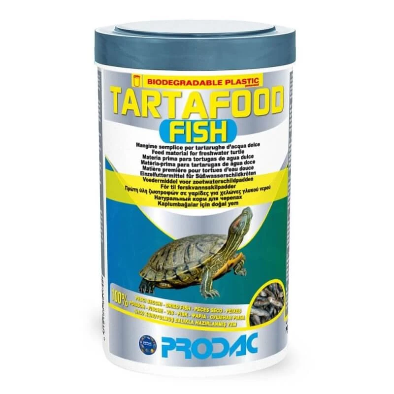 Prodac Tartafood Fisch - natürliches Futter für Süßwasserschildkröten 200 gr