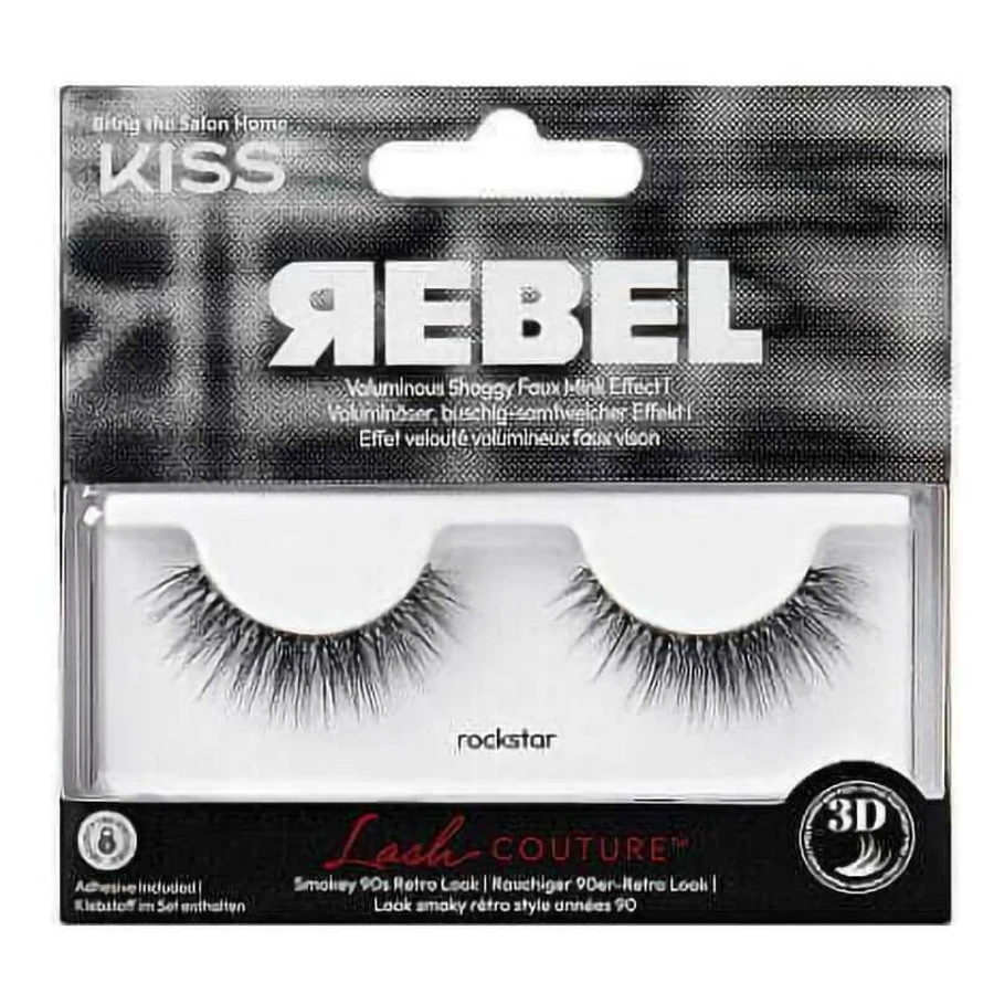 Kiss Rebel wimpercouture downtown girl - valse wimpers 1 paar