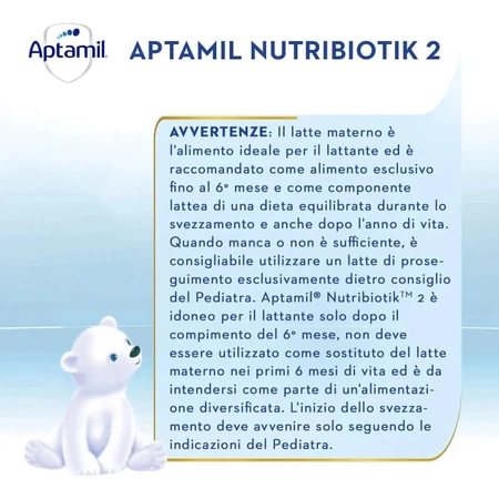 Aptamil Nutribiotik 2 - płynne mleko następne 6-12m butelka 500 ml: ceny i cechy
