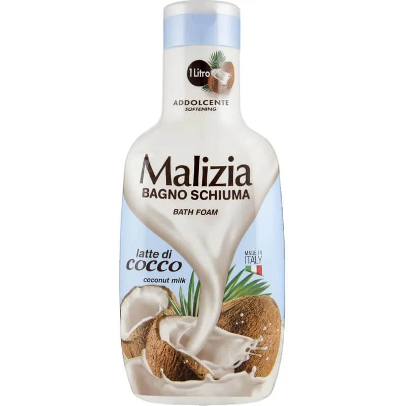 Malizia Monoi und Lotosblüten - Badeschaum 1 lt