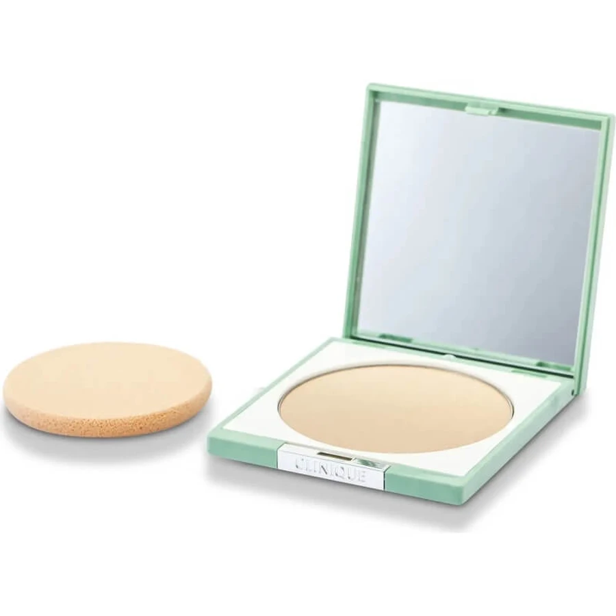 Clinique stay-matte sheer pressed powder oil-free - polvo compacto nº. 17 stay golden