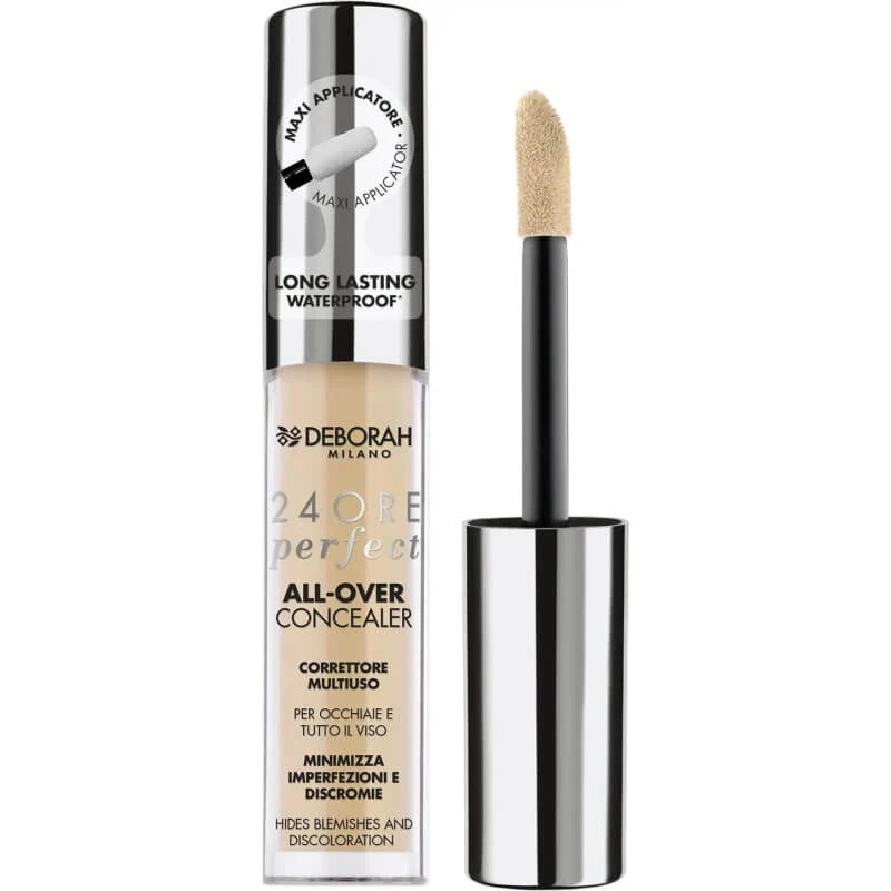 Deborah 24ore perfect all-over concealer - fluid concealer no. 2.1 hell