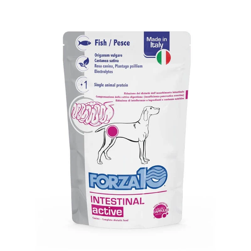 Forza10 Forza 10 intestinal actiwet fish - diätetisches Alleinfuttermittel für erwachsene Hunde intestinal 100 gr
