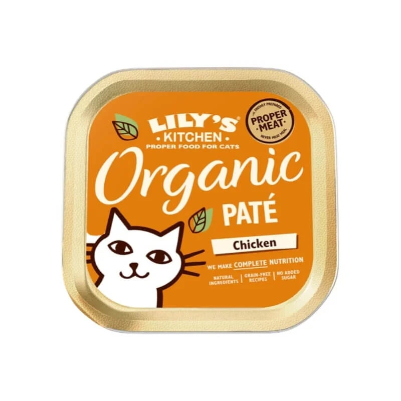 Lily's kitchen Lily's kitchen Bio-Pastete Huhn - Alleinfuttermittel für ausgewachsene Katzen 85 gr