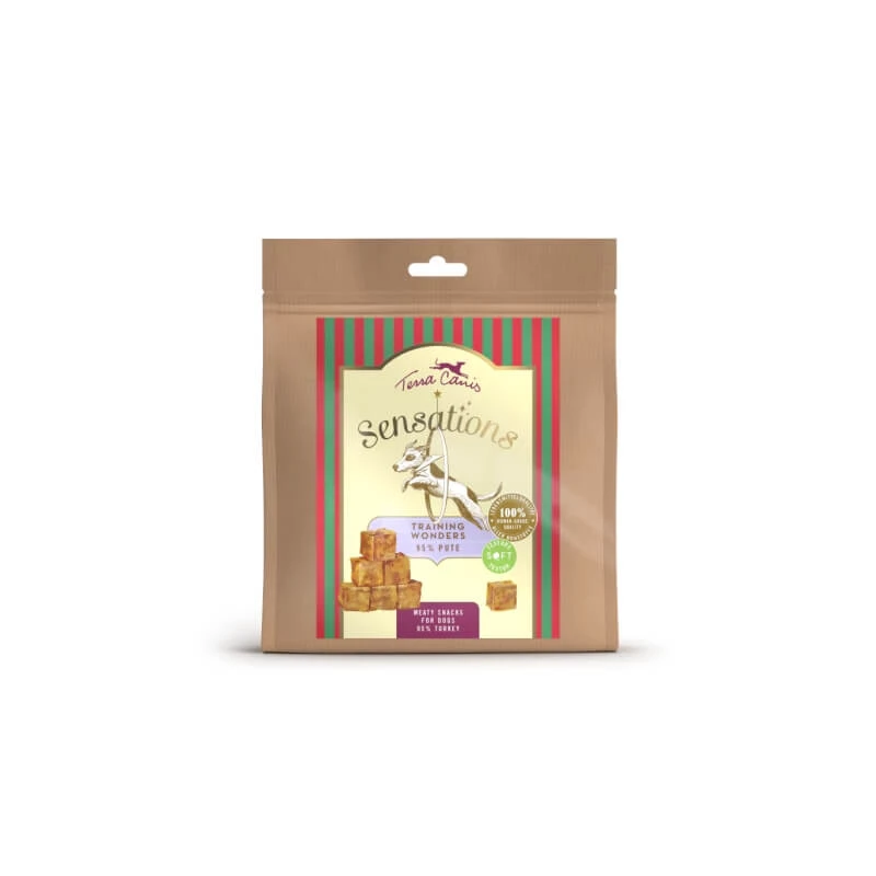 Terra canis Sensations Trainingswunder Truthahn - Hundesnacks für 'Training 90 gr
