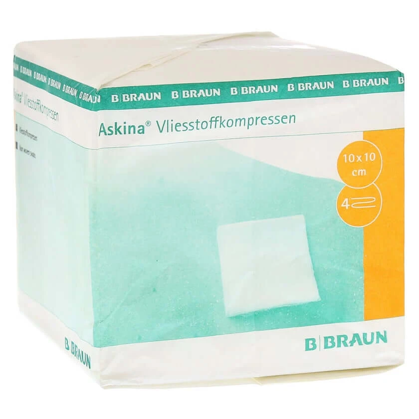 Askina Vliesstoffkompr.unsteril 10x10 cm 100 St