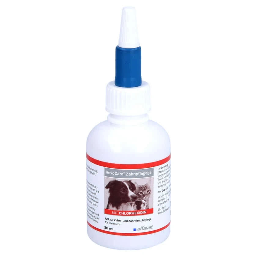 Hexocare Zahnpflegegel F.kleintiere 50 ml