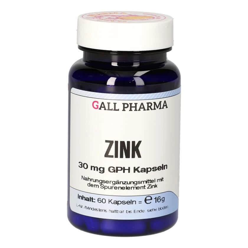 ZINK 30 mg GPH Kapseln 60 St