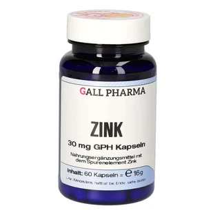 ZINK 30 mg GPH Kapseln 60 St