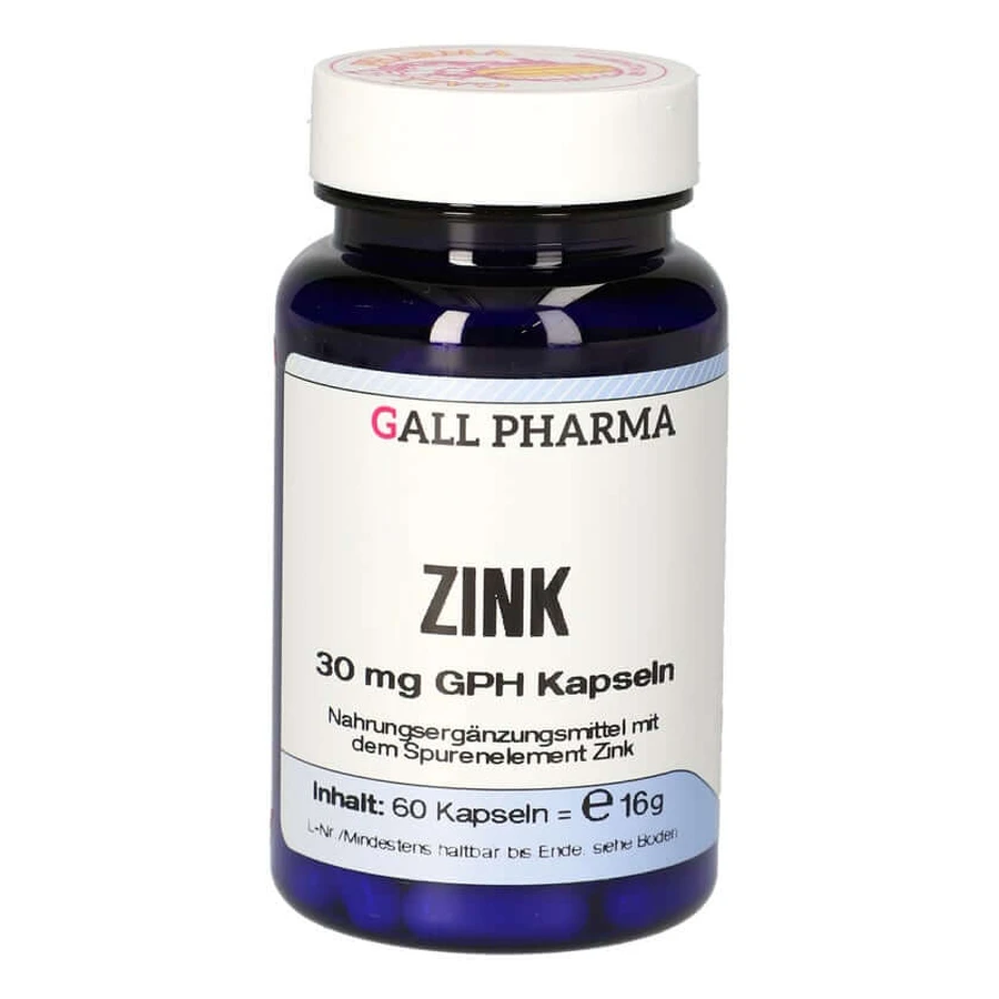 ZINK 30 mg GPH Kapseln 60 St