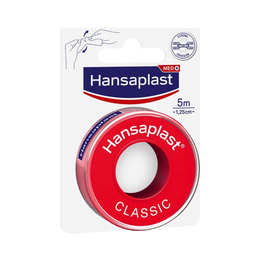 Hansaplast Fixierpflaster Classic 5 m x 1,25 cm 1 St