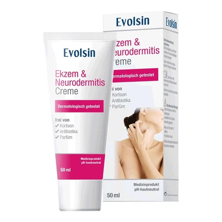 Evolsin Cremă pentru eczeme și neurodermatite 50 ml