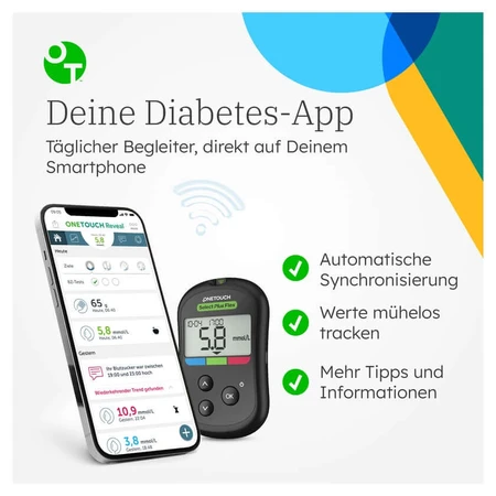 Medidor de glucosa en sangre OneTouch Select Plus Flex (mmol/dL) 1 ud.