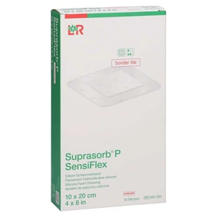 Suprasorb P Sensiflex Border Lite 10x20cm 10 pz.