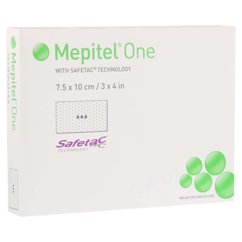 Mepitel One 7,5x10 cm Silikon Netzverban 10 St