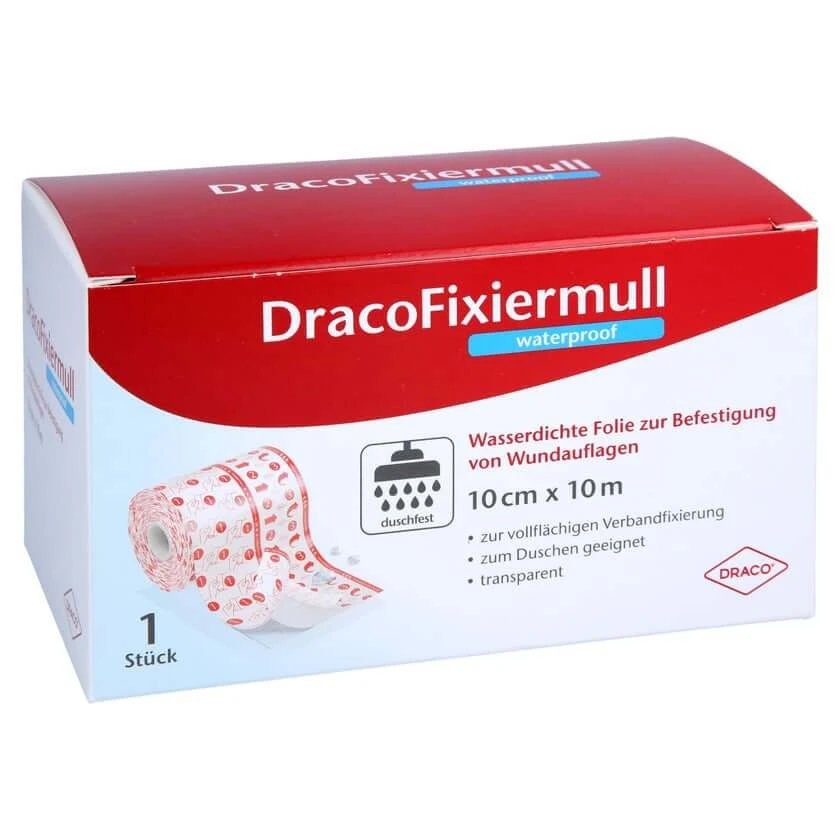 Dracofixiermull Waterproof 10 cmx10 m 1 St