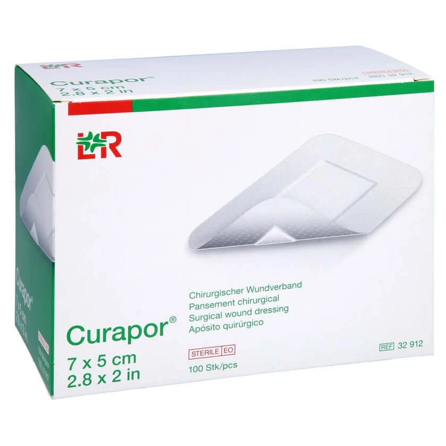 Curapor Wound Dressing Sterile Surgical 5 100 pcs