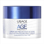 Age Protect Crème de nuit gommante anti-âge, 50 ml, Uriage