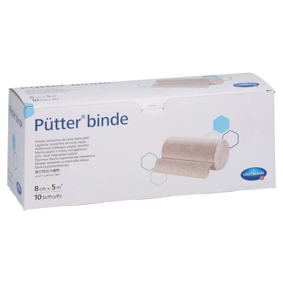 Bandaż Püttera 8 cmx5 m 10 szt.: ceny i cechy
