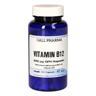 Vitamin B12 300 µg GPH Capsules 120 Capsules