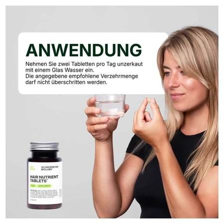 Scandinavian Biolabs Hair Nutrient Tablets 60 St