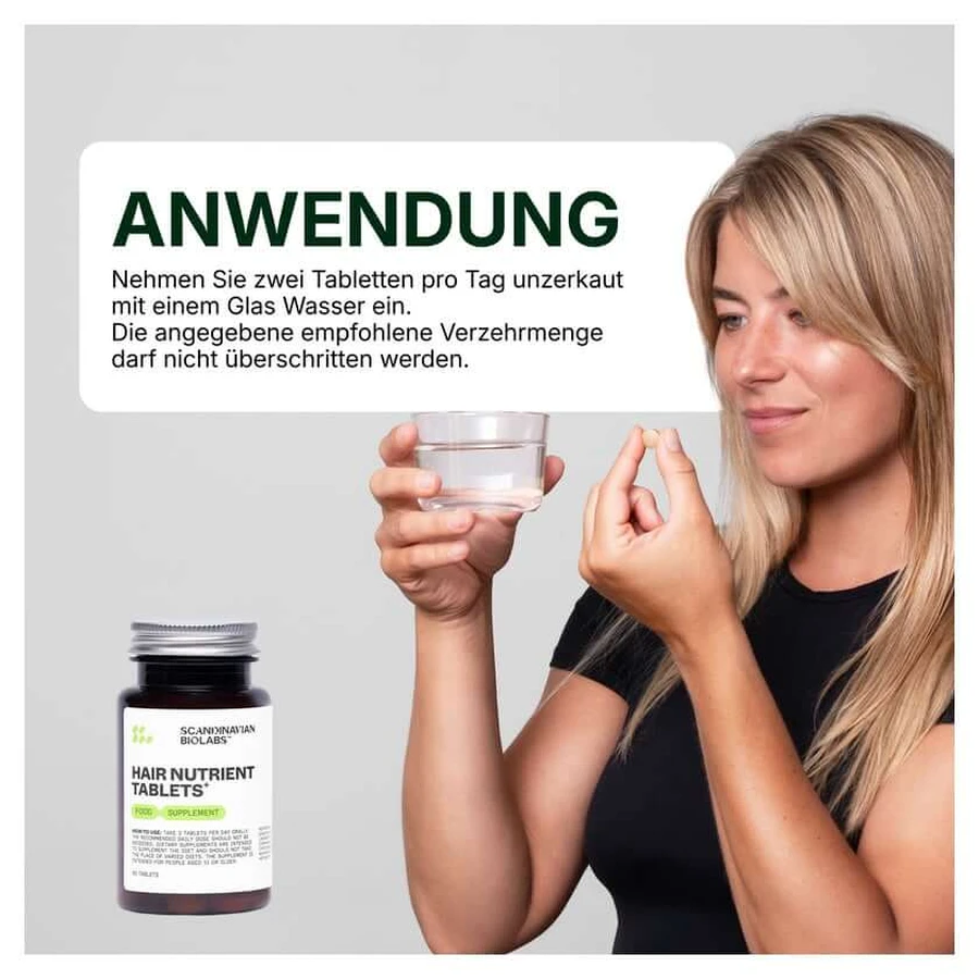 Scandinavian Biolabs Hair Nutrient Tablets 60 St