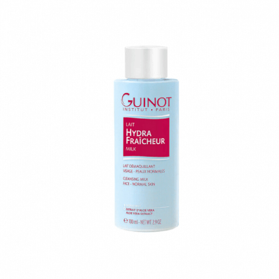 Lapte demachiant Guinot Lait Hydra Fraicheur Milk pentru ten normal 100ml