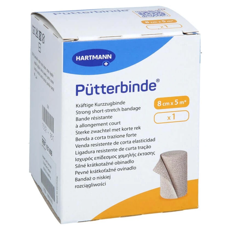 Bandaj Pütter 8 cmx5 m 1 buc