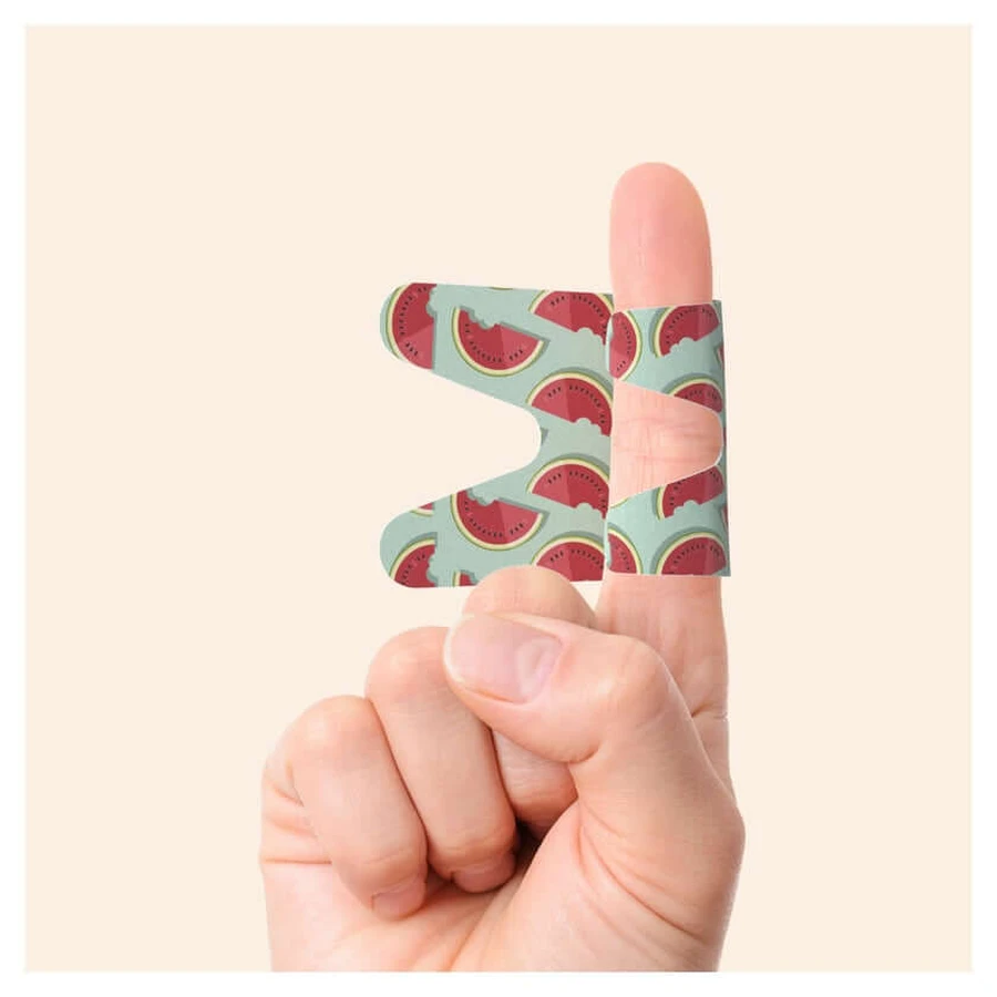 Wild Stripes Finger Flexi Plaster - Food Edition 20 pcs.