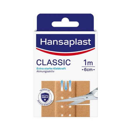 Hansaplast Klassiek gips 1m x 6cm 1 st