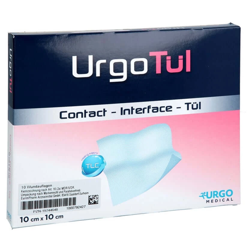 UrgotÜl 10x10 Cm Wundgaze 10 St