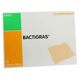 Bactigras Antiseptische Paraffingaze 10x 10 St