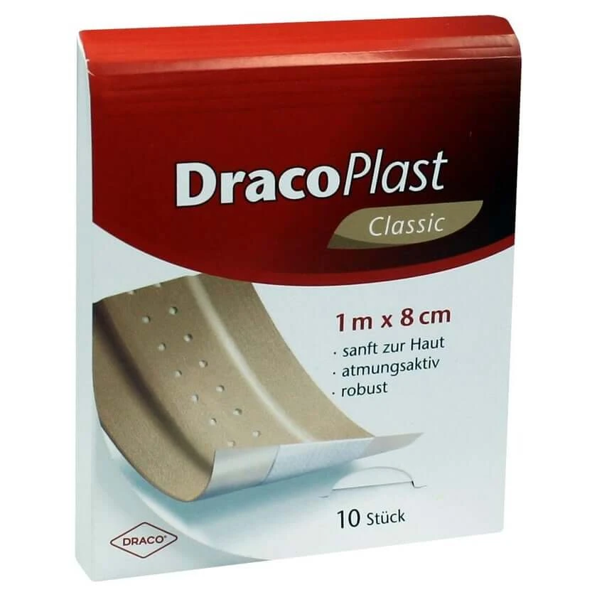 Dracoplast Classic Pflaster 8 cmx1 m 1 St