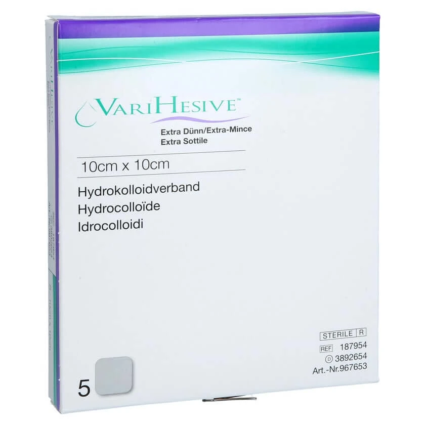 Varihesive Extra dünn 10x10 cm HKV hydro 5 St