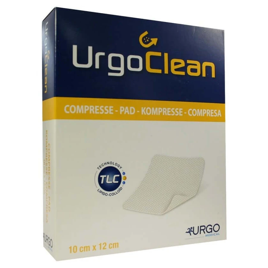 Urgoclean compresses 10x12 cm 20 pcs.