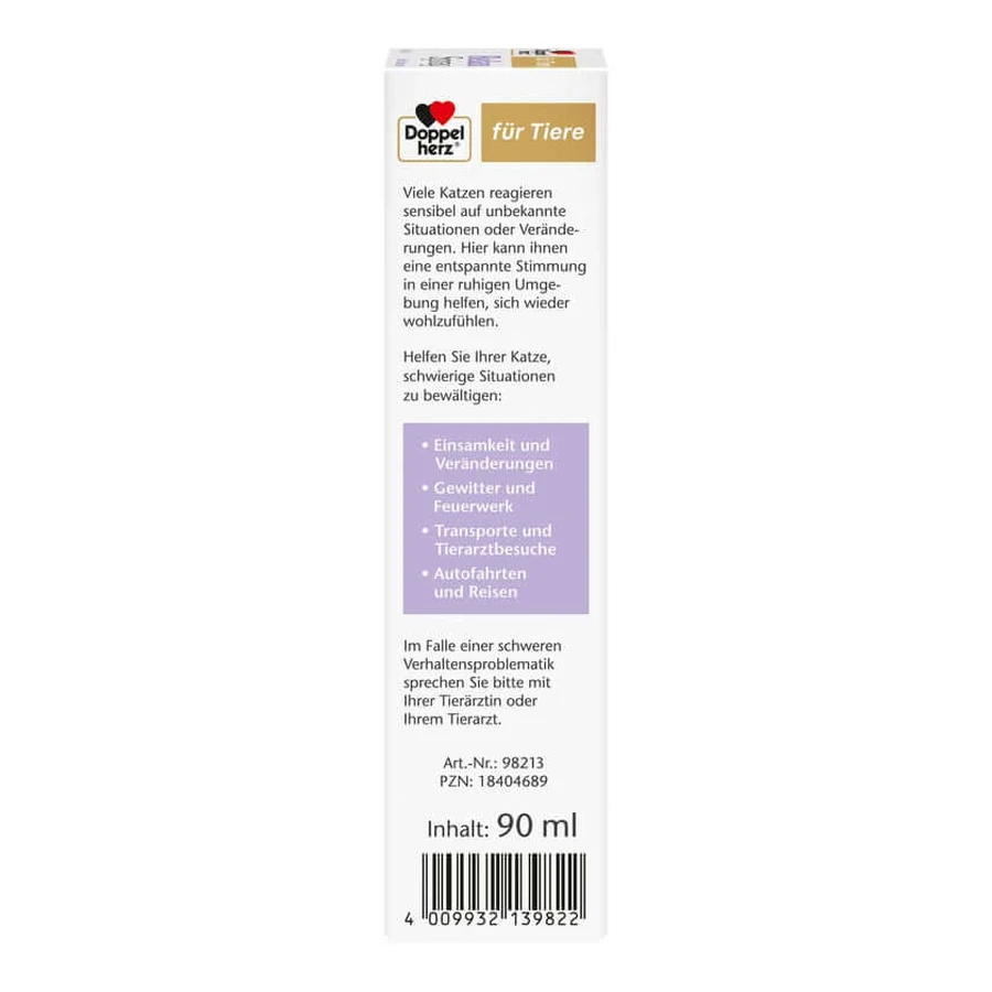 Double Heart for Animals Relax Spray dla kotów 90 ml: ceny i cechy
