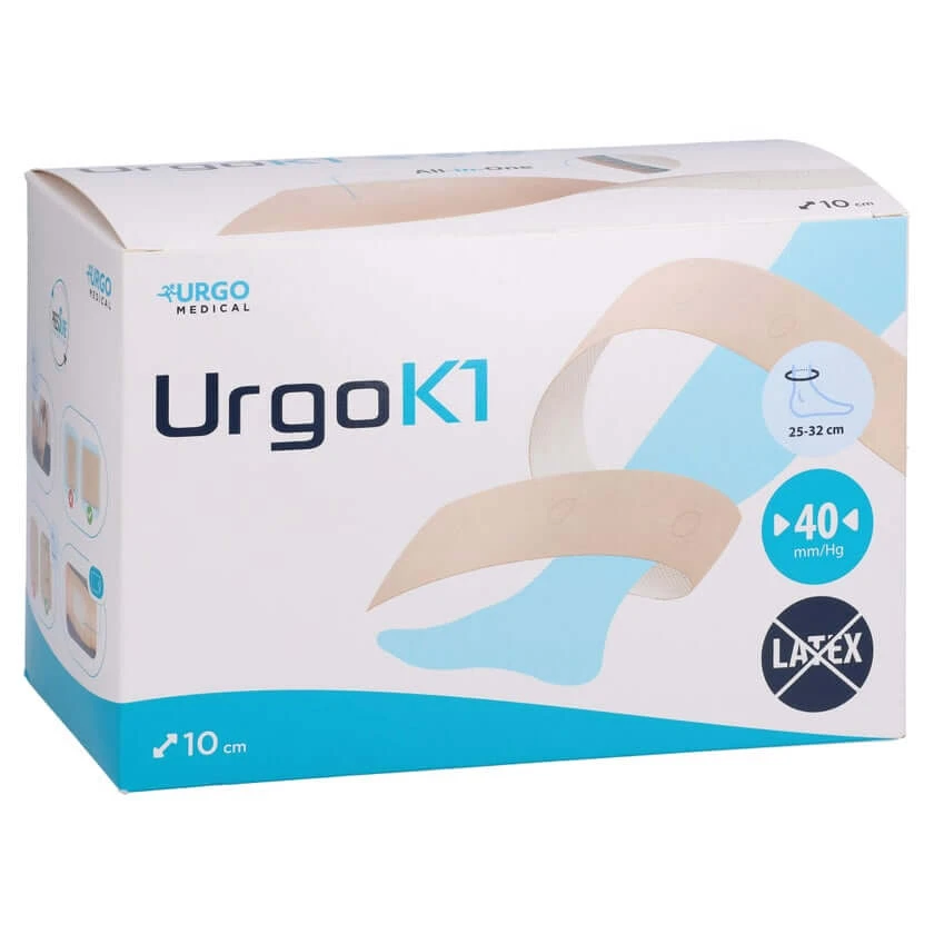 Urgok1 Kompr.syst.10cm Knöchelumf.25-32c 6 St