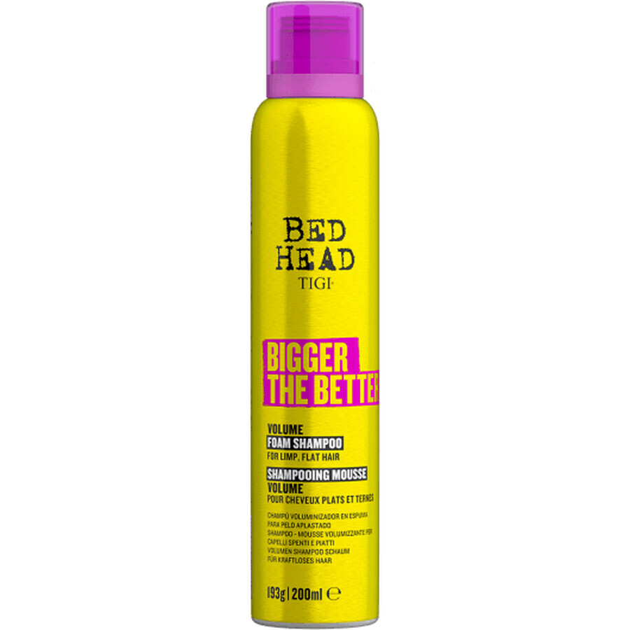 Sampon pentru volum si elasticitate Tigi Bead Head Bigger the Better™ shampoo 200 ml