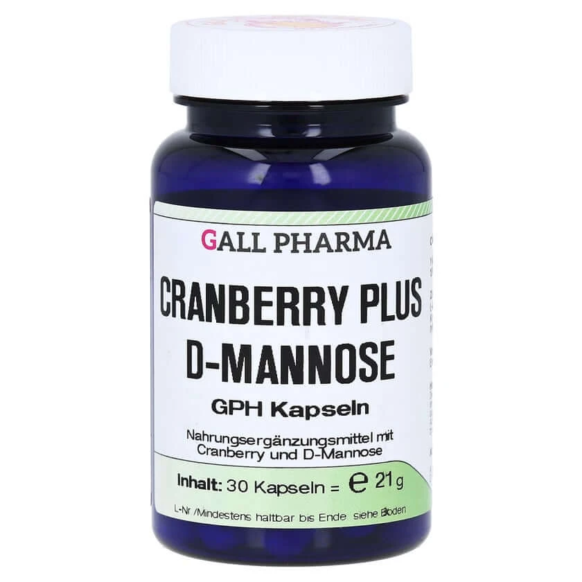 Cranberry PLUS D-mannose GPH Kapseln 30 St