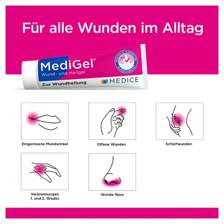 Medigel GEL PENTRU RĂNI ȘI VINDECARE 50 g