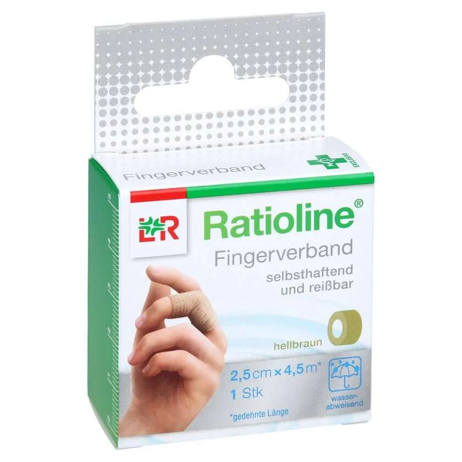 Ratioline autoadeziv vena degetului 2,5cmx4,5m 1 buc