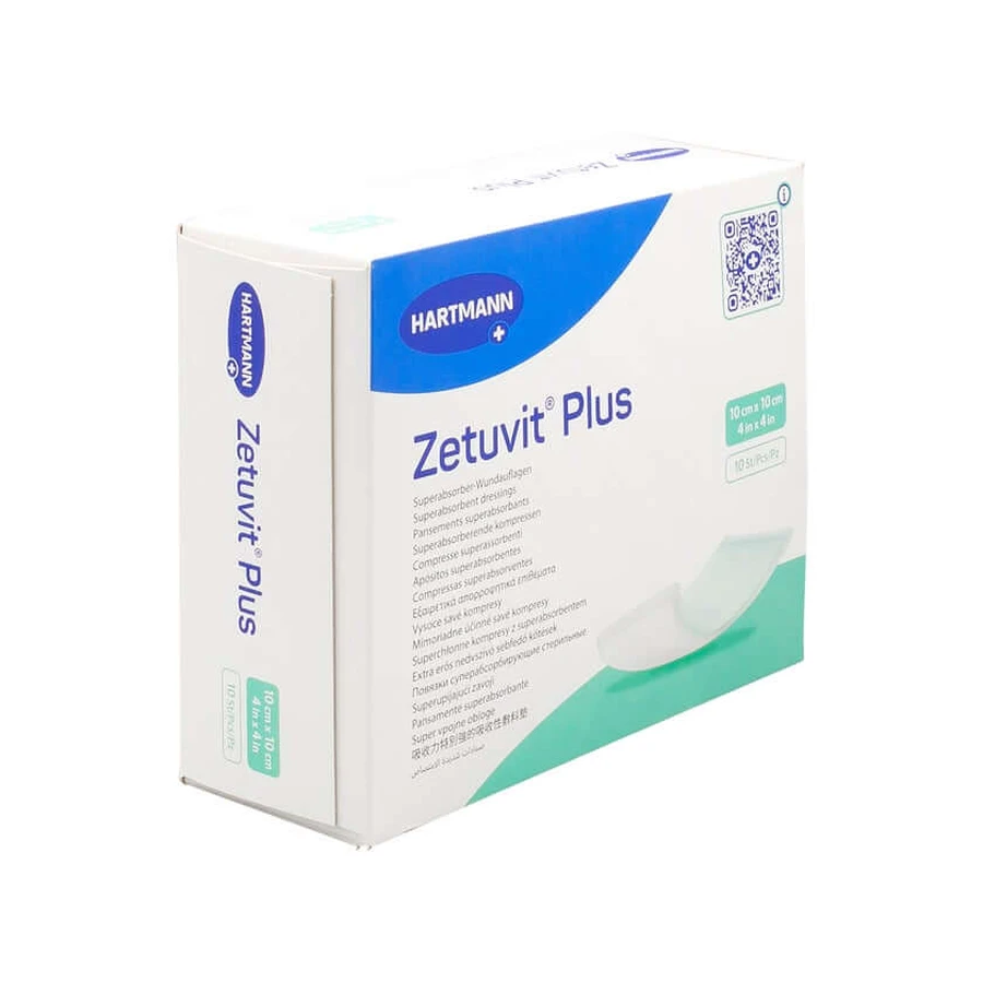 Zetuvit Plus compressa assorbente extra forte sterile 10 pz.