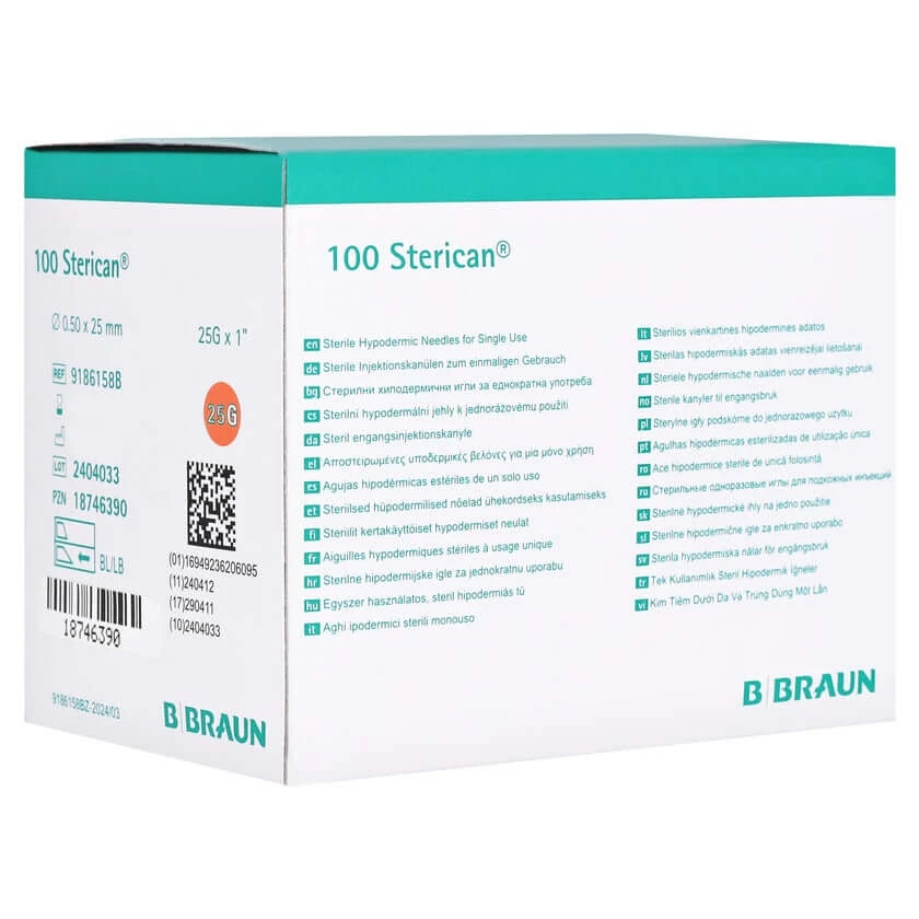 Sterican Einmalkanüle 25 G 25 Mm 100 St