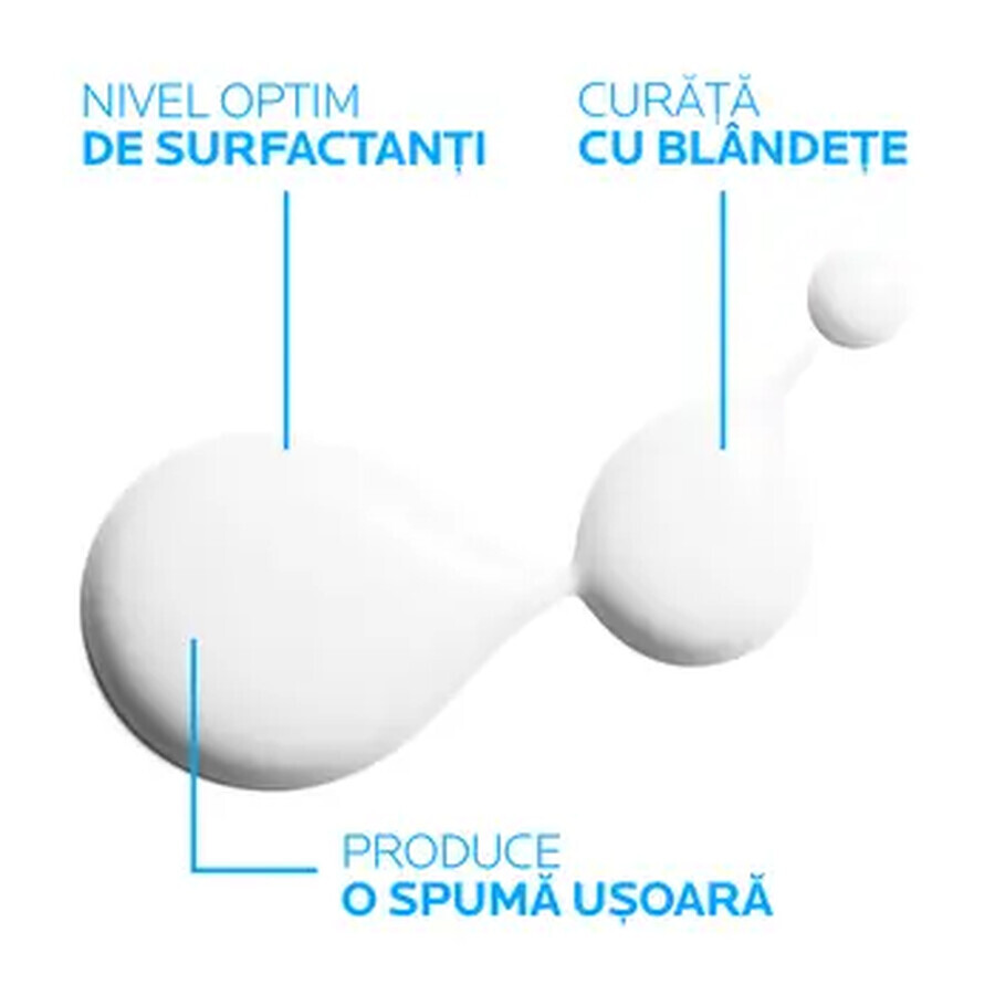 La Roche-Posay Lipikar Syndet AP+ crema lavante antiirritación para pieles sensibles, 400 ml, 