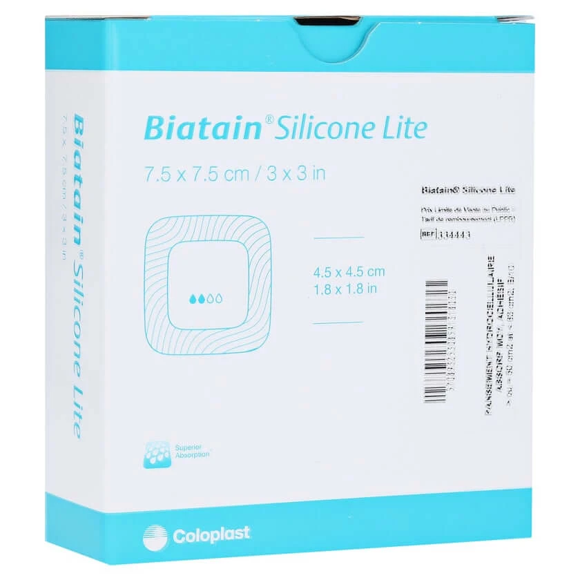 Biatain Silicone Lite Schaumverband 7,5x 10 St