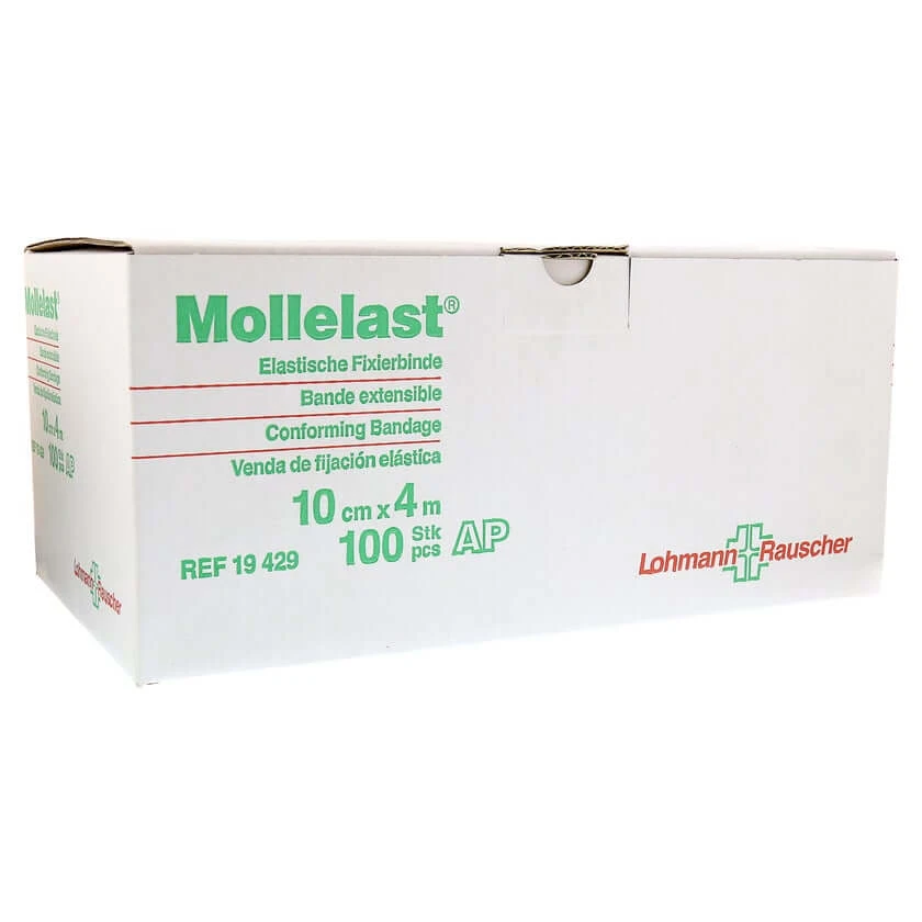 Mollelast Binden 10 cmx4 m weiß lose 100 St